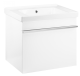 Подвесная тумба под раковину Veedi Novel NVL600T-DR 60см белый