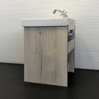 Тумба-умывальник Comforty Вена 45 см дуб дымчатый 00-00006653