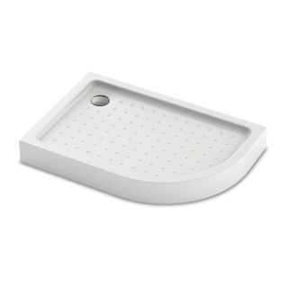 Душевой поддон Veconi Tezeo Acrylic TZ-55L, 1000x800x150, акрил, белый