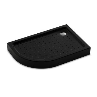 Душевой поддон Veconi Tezeo Acrylic TZ-55RB, 1000x900x150, акрил, черный