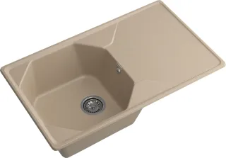 Мойка кухонная GranFest UNIQUE U-840L песочный