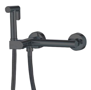 Гигиенический душ со смесителем Haiba HB5514-7 чёрный матовый