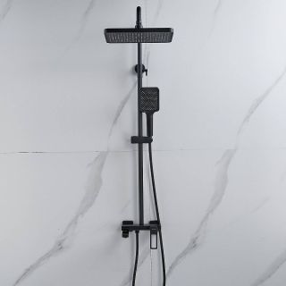 Душевая стойка Shevanik S6826H чёрный