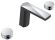 Смеситель для раковины Boheme Venturo 150-BCR-DIAMOND чёрный/хром