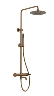 Душевая система AltroBagno Unione 030211 RaSp медь матовая