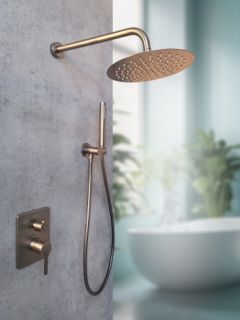 Душевая система AltroBagno Unione 040108 GrMt оружейная сталь