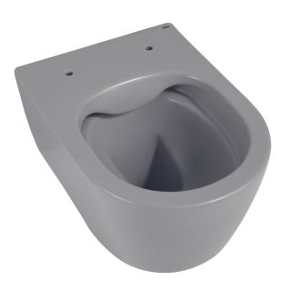 Подвесной унитаз ABBER Bequem AC1104MG безободковый серый матовый