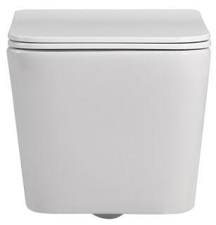 Подвесной унитаз ABBER Rechteck AC1201 безободковый белый