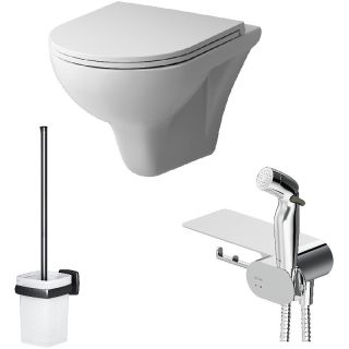 Унитаз подвесной  AM.PM CK90H0203W белый