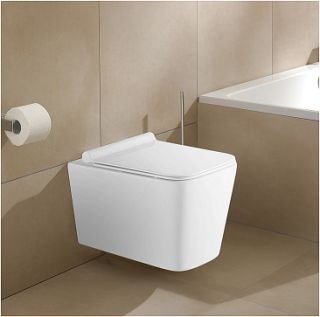 Унитаз подвесной Azario Mona AZ-0057 в комплекте с сидением микролифт