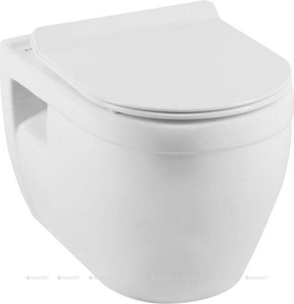 Унитаз подвесной Aquanet Rimless Glide-W CL-11042 210772 белый