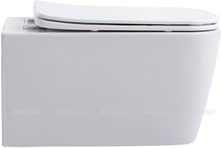 Унитаз подвесной Aquanet Rimless Tavr 2.0 W LX-1907 243545 белый