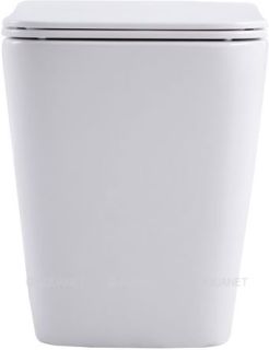 Унитаз приставной Aquanet Rimless Tavr 2.0 F LX-1908 243544 белый