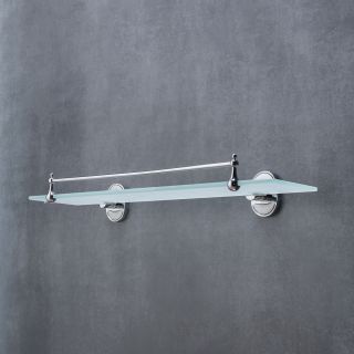 Полка для ванной комнаты РМС A8020 прямоугольная с ограничителем