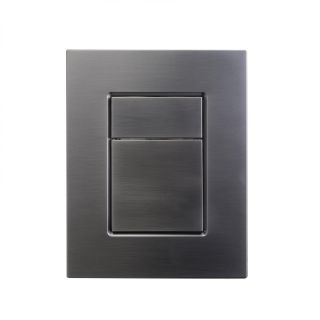 Кнопка смыва для инсталляции пневматическая Wonzon & Woghand WW-IB256-BGM тёмный графит