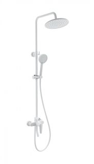 Душевая стойка Wonzon & Woghand WW-B2168-A-MW белый матовый