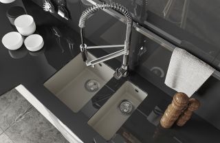 Кухонная мойка Florentina Вега 335/160 бежевый