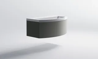 Тумба с раковиной Astra-Form Венеция 2.0 3100001ncss3502-y+04010019 100 см серо-бежевый матовый