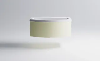 Тумба с раковиной Astra-Form Венеция 2.0 3100001ral1013+04010019 100 см бежевый матовый