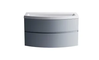 Тумба с раковиной Astra-Form Венеция 2.0 03100002ncss3005-r80b+04010019 100 см голубой матовый