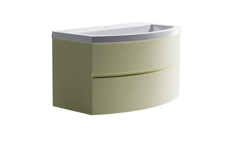 Тумба с раковиной Astra-Form Венеция 2.0 03100002ral1013+04010019 100 см бежевый матовый