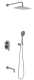 Душевой комплект Berges Ventas 3O хром 073009