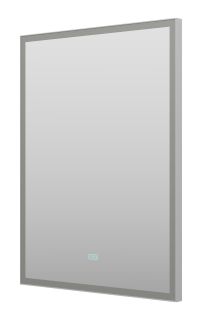 Зеркало с подсветкой Misty Веритате 60см серый