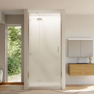 Душевая дверь Veconi Vianno VN-73R/L, 1200x1950, Хром, стекло дождь