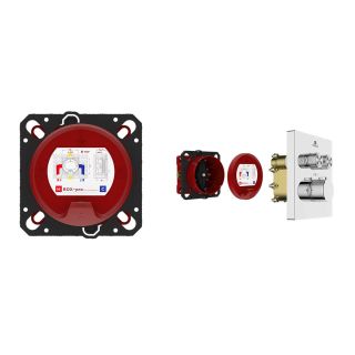 Встраиваемый смеситель для душа Vincea VSCV-321T-MCH двухфункциональный, термостатический, хром