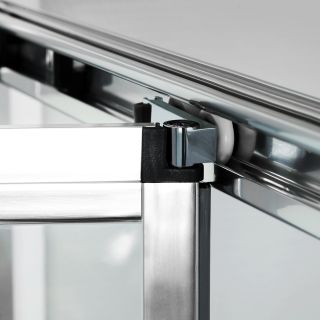 Душевой уголок Wasserkraft Weser 100x100см серебристый 78F19