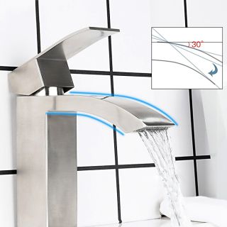 Смеситель для раковины Frap F10803-2 Сатин