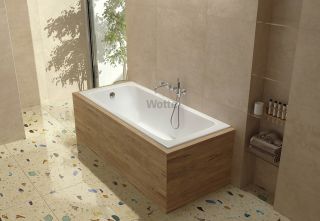 Чугунная ванна Wotte Line 160x70