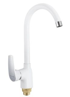 Смеситель для кухни Shevanik S5053F белый