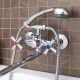 Смеситель для ванны с душем РМС SL138-140P хром