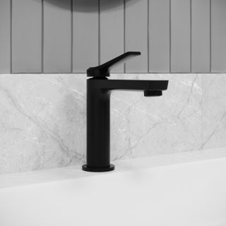 Смеситель для раковины IDDIS Parker PARBL00i01 чёрный матовый