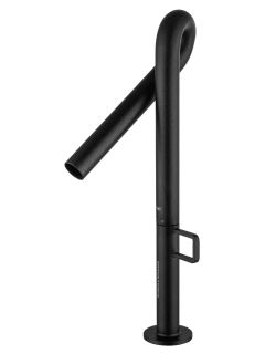 Смеситель для раковины Wonzon & Woghand Loop WW-112-00-508 чёрный матовый