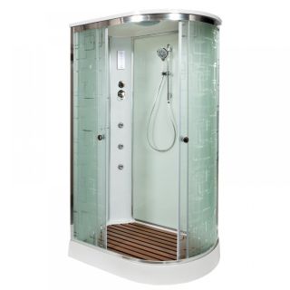 Душевая кабина Deto ЕМ1511 L с гм. и эл. 110х80х220 см