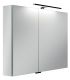 Зеркальный шкаф с подсветкой Sancos Hilton Z1000 100см белый