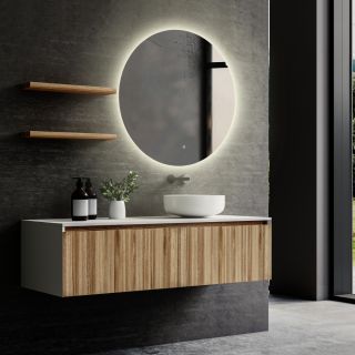 Зеркало с подсветкой ABBER Mond AG6203SL-1.0 100см