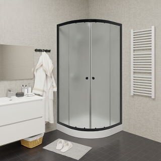 Душевой уголок с поддоном PARLY ZF81B (80х80х193)