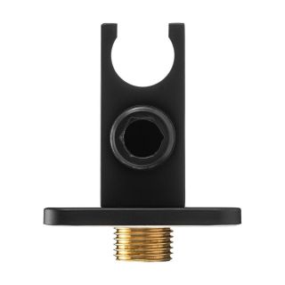 Шланговое подсоединение Swedbe Platta 5504B с держателем чёрный