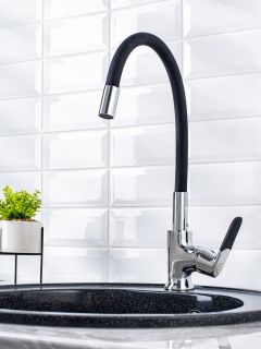 Смеситель для кухни РМС SL123BL-016F хром