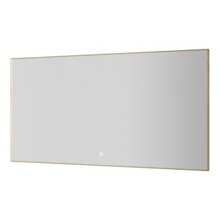 Зеркало с подсветкой Armadi Art 543-140-G 140 см золото